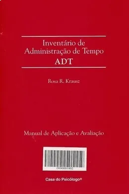 ADT - INVENTÁRIO DE ADMINISTRAÇÃO DO TEMPO (KIT COMPLETO)