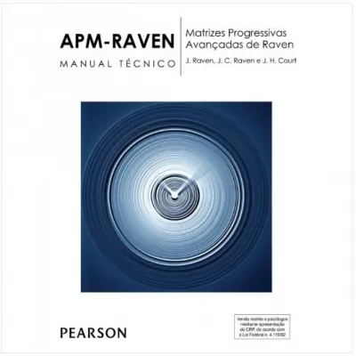 APM Raven - Matrizes Progressivas Avançadas de Raven - Kit Completo