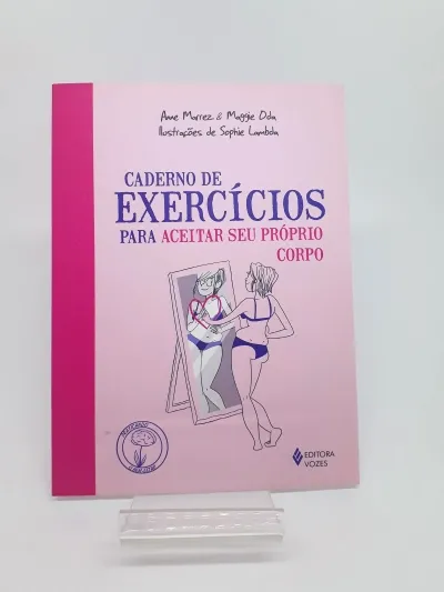 Caderno de exercícios para aceitar seu próprio corpo