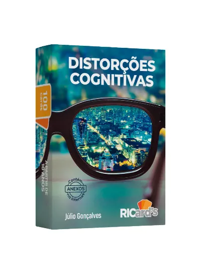 Distorções cognitivas: 100 cards para contestar pensamentos automáticos