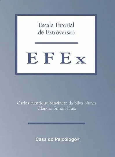 EFEx - Escala fatorial de extroversão - Kit Completo