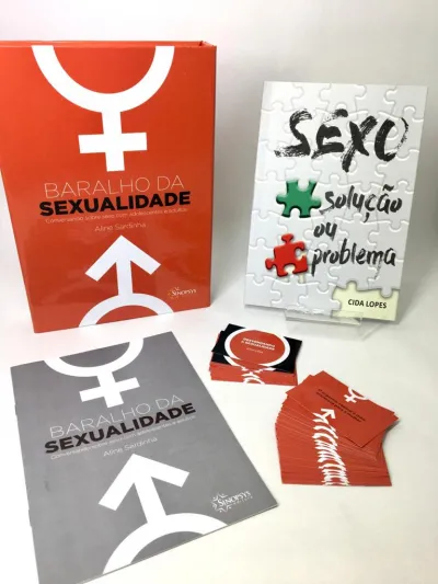 Kit Baralho da Sexualidade + Sexo: Solução ou Problema