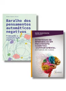 Kit Baralho dos pensamentos automáticos negativos + Estratégias de intervenção em psicoterapia cognitivo-comportamental