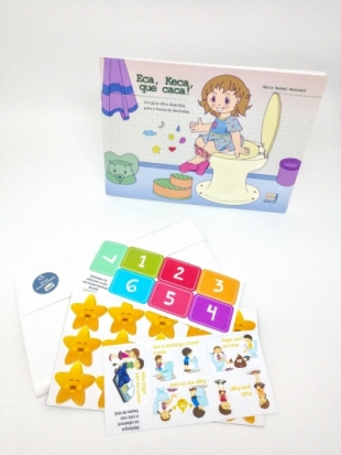 Kit desfralde para meninas com calcinhas super divertidas.