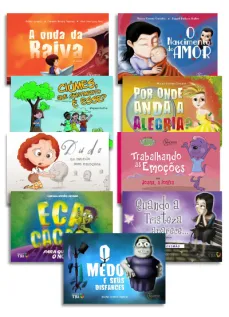 Kit livros infantis para trabalhar as emoções