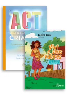 Kit Vivi e seus valores + ACT para crianças