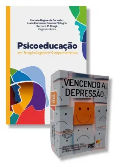 Psicoeducação em terapia cognitivo-comportamental + Vencendo a Depressão: cards para ajudar você a superar a depressão